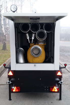 Črpalni agregat - notranjost